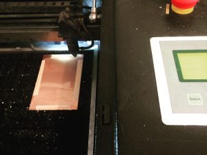 Laser cutting stencil